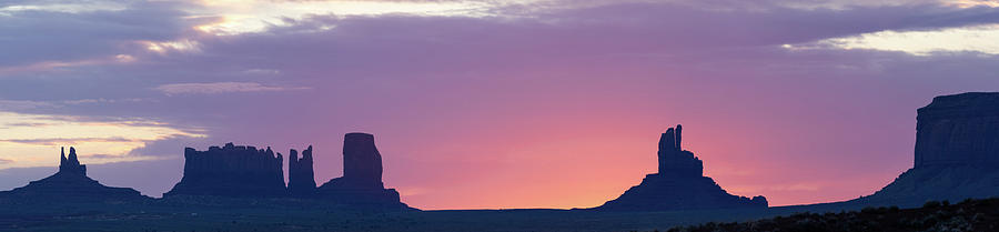 Monument Valley Sunrise Panorama by Dalibor Hanzal Monument Valley Sunrise Panorama by Dalibor Hanzal