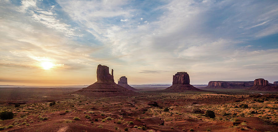 Monument Valley Sunrise Photograph by Mati Krimerman