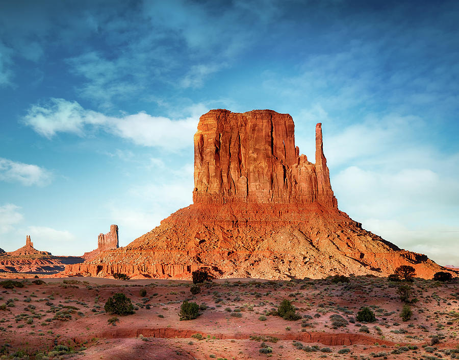 Monument Valley Sunset 1304 Photograph by Kenneth Johnson