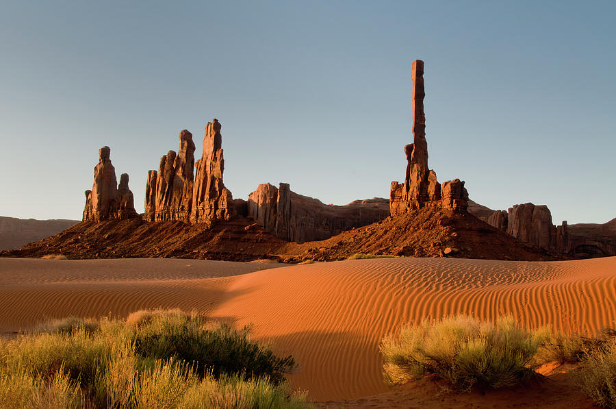Monument Valley Totem Formation by Russell Burden