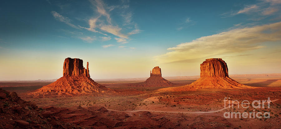 Monument Valley Tribal Park Landscape Photograph by Yinyang