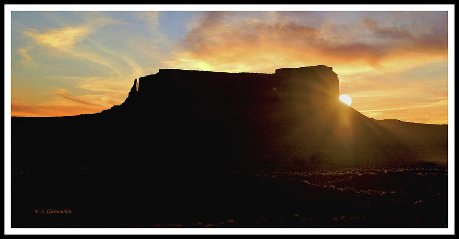 Monument Valley, Utah, Sunrise Photograph by A Macarthur Gurmankin