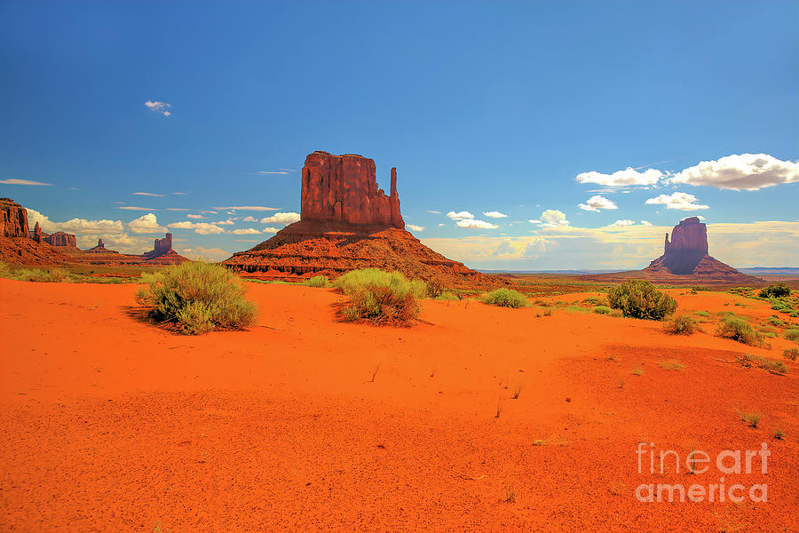 Monument Valley Where Heaven Touches Earth Photograph by Felix Lai