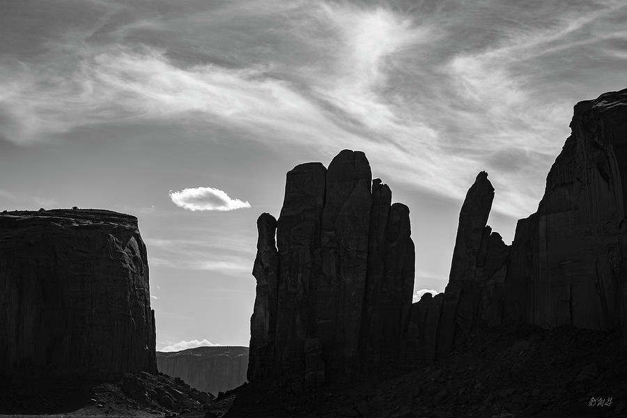 Monument Valley XVII BW Photograph by David Gordon