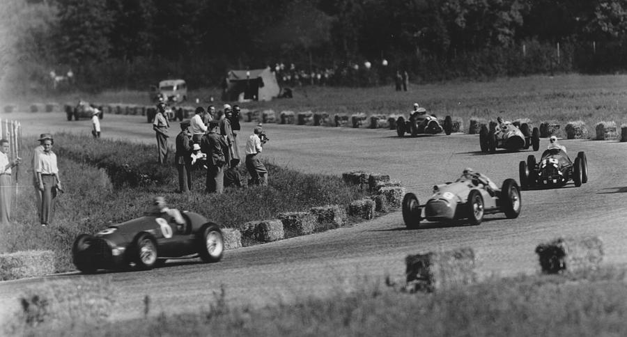 Monza Fangio Photograph by Hulton Archive