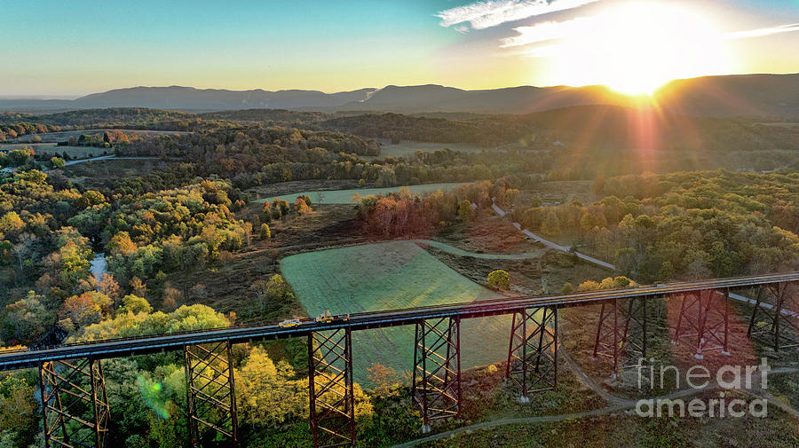 Moodna Viaduct at Sunrise by Joe Santacroce Moodna Viaduct at Sunrise by Joe Santacroce