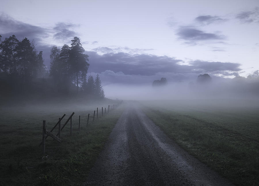 Landscape Photograph - Moody Road by Christian Lindsten