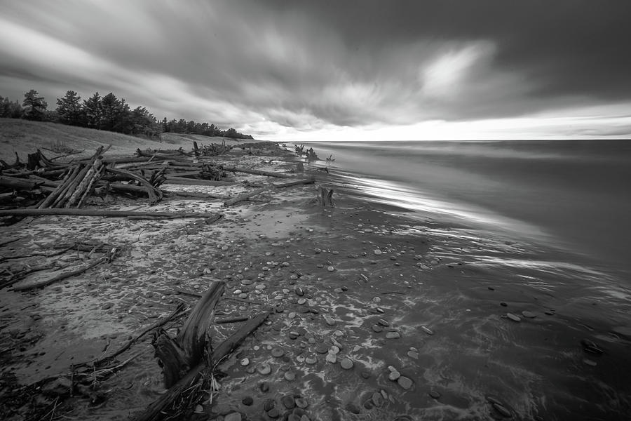 Moody Whitefish Point Photograph by David Heilman