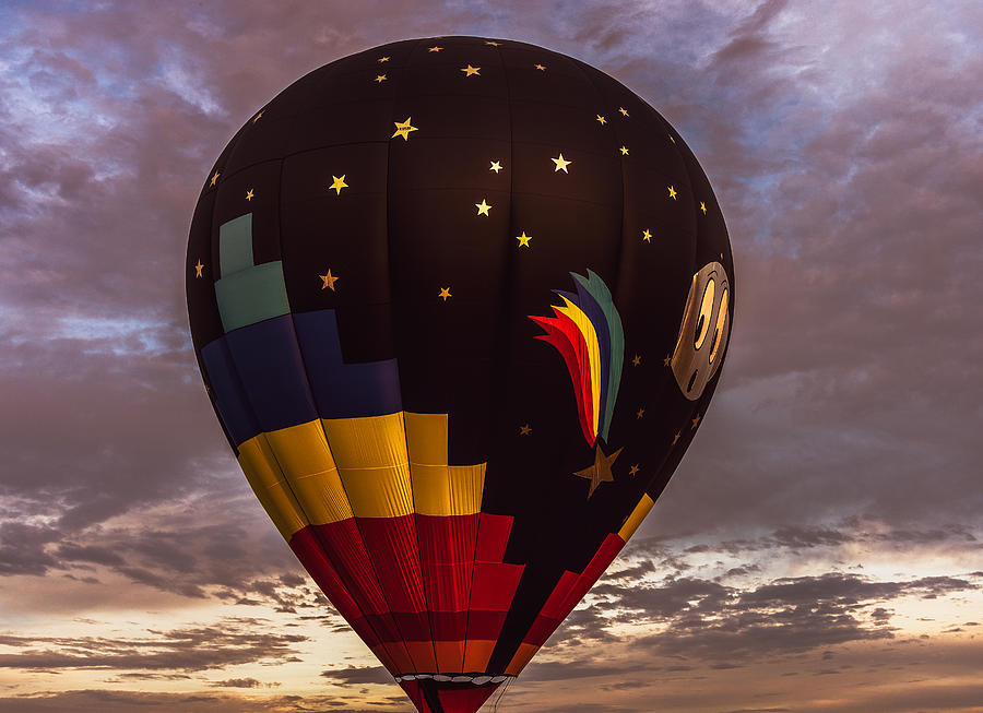 Moon and Stars Hot Air Balloon by Keith Smith Moon and Stars Hot Air Balloon by Keith Smith