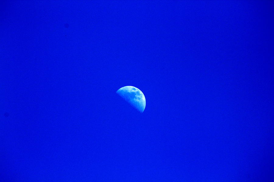Moon In A Daytime Sky by W And F Kreations Moon In A Daytime Sky by W And F Kreations