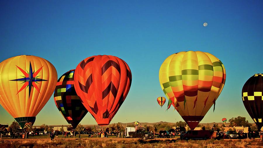 Sky Photograph - Moon Landing, 2017 Albuquerque International Balloon Festival by Zayne Diamond Photographic Sky Photograph - Moon Landing, 2017 Albuquerque International Balloon Festival by Zayne Diamond Photographic