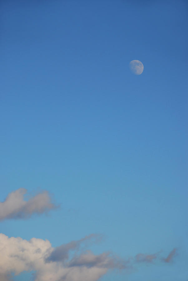 Moon over cloud by Kathleen Gauthier Moon over cloud by Kathleen Gauthier