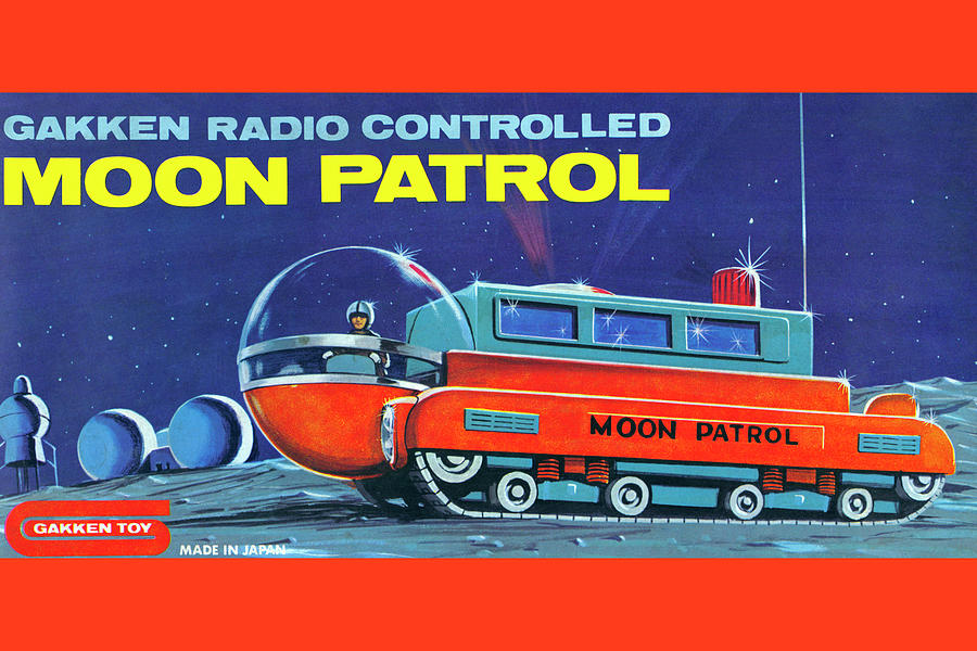 Moon Patrol Painting by Unknown