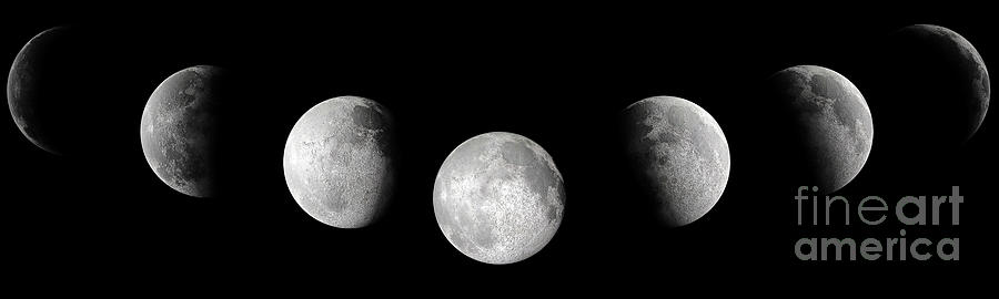 Moon Phases Photograph by Freelanceimages/universal Images Group/science Photo Library