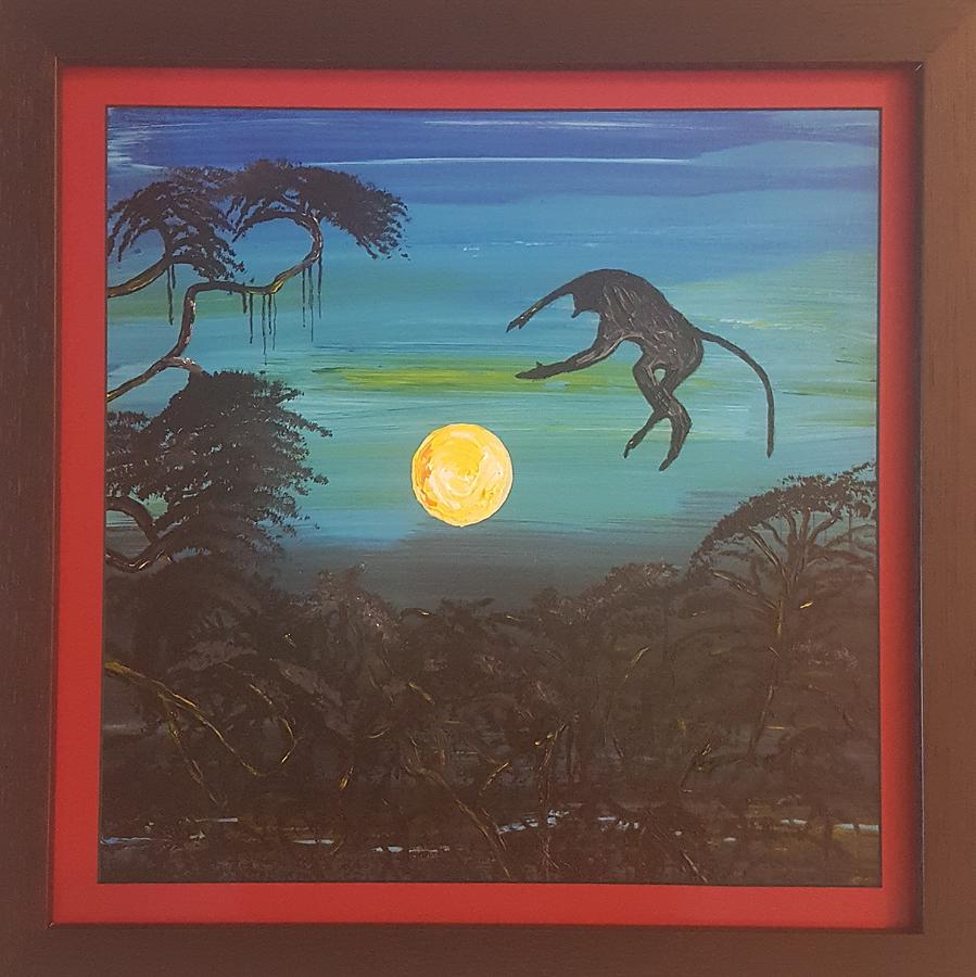 Moonlight Baboon Photograph by Quintus Curtius Moonlight Baboon Photograph by Quintus Curtius