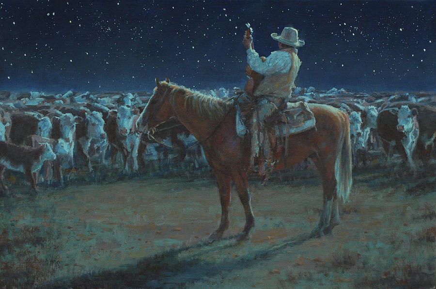 Moonlight Serenade Painting by Jim Clements - Pixels