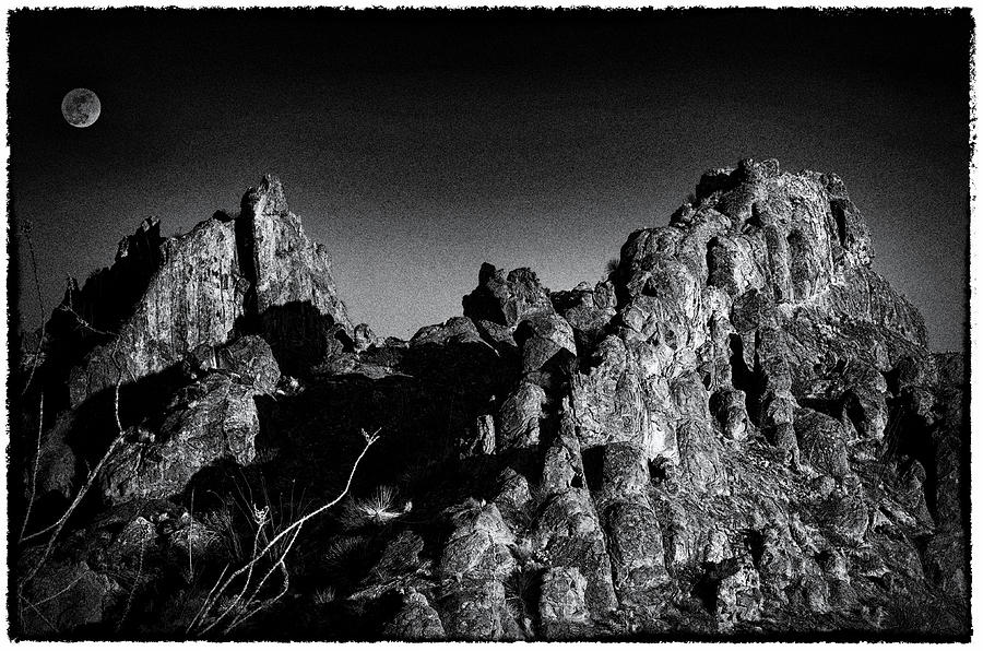 Moonrise At Ten Bits Ranch Photograph by Dean Fikar