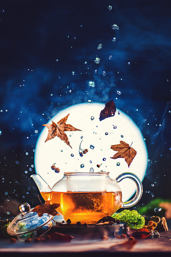 Moonshine Tea Photograph by Dina Belenko