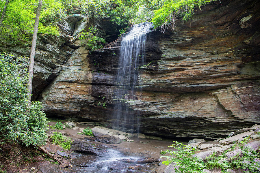 Moore Cove Falls in North Carolina 2 by Kevin McCarthy Moore Cove Falls in North Carolina 2 by Kevin McCarthy