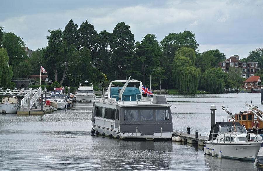 Moored Photograph by Lynne Iddon - Fine Art America