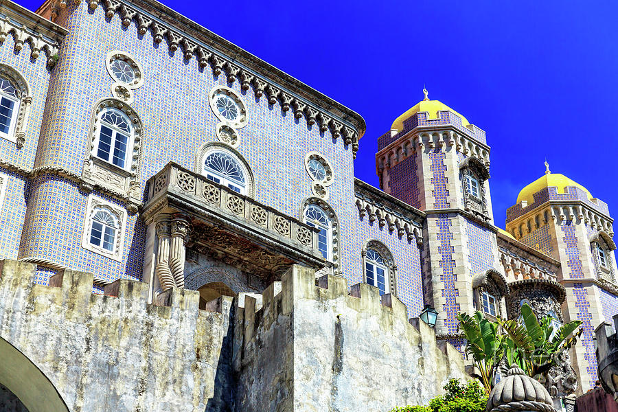 Moorish Castle at Pena National Palace Photograph by John Rizzuto