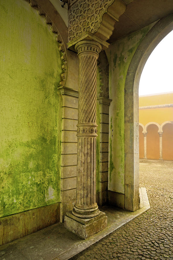 Moorish Wall In Sintra Photograph