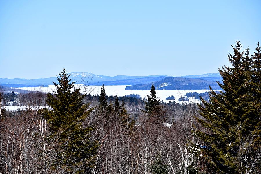 Moosehead Lake Beyond the Evergreens by Nina Kindred Moosehead Lake Beyond the Evergreens by Nina Kindred