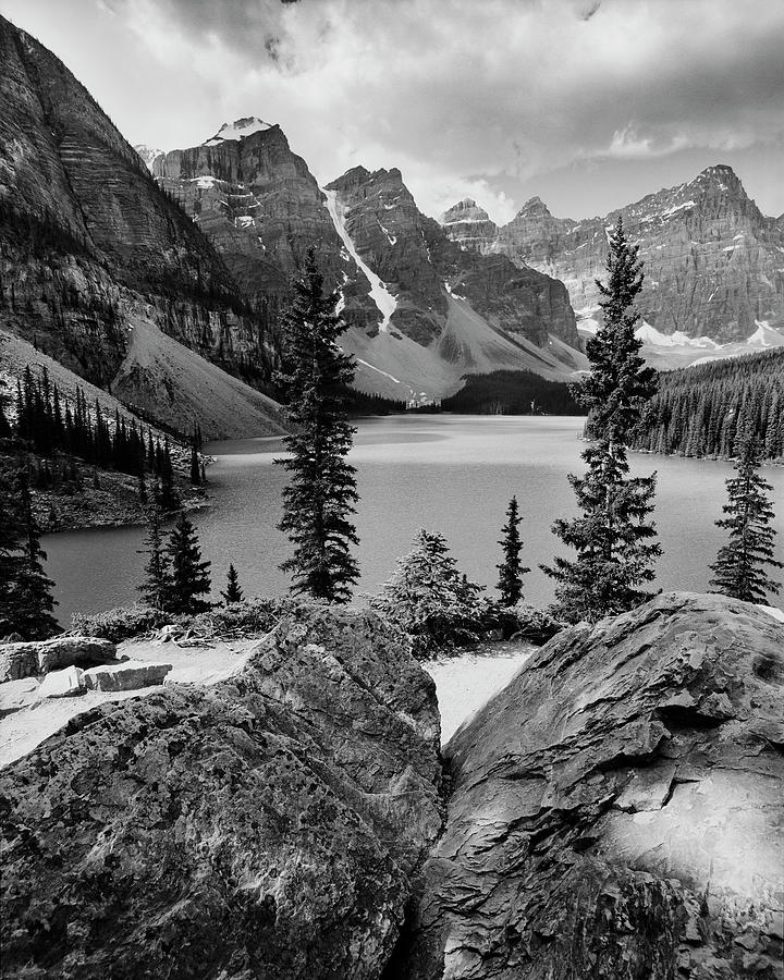 Mountain Photograph - Moraine Lake #2, Canadian Rockies 06 by Monte Nagler