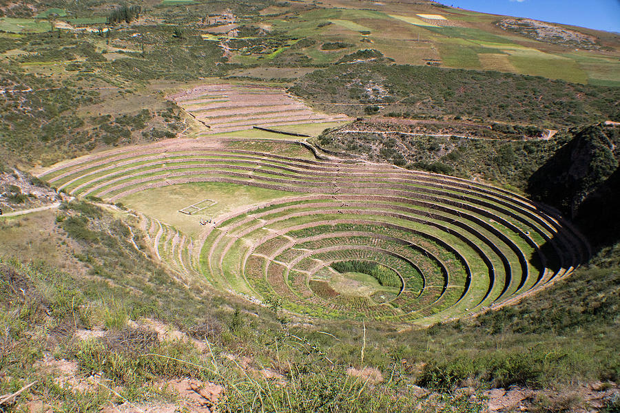 Moray Agricultural  Terraces Photograph by Eric Rose Photography