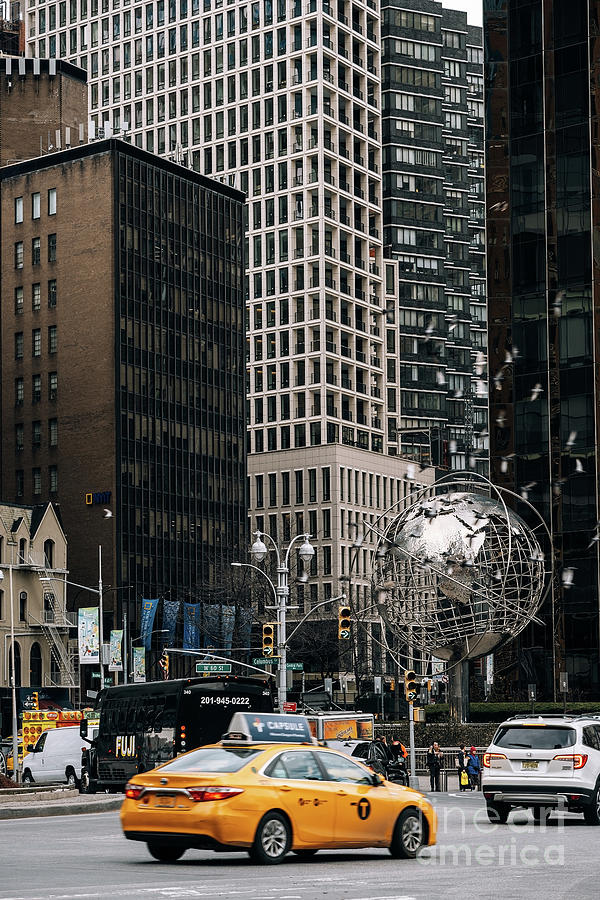 Morden skyscrapers and old buildings around Columbus Circle by Edi Chen Morden skyscrapers and old buildings around Columbus Circle by Edi Chen