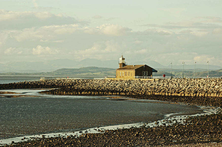 MORECAMBE. The Stone Jetty. Photograph by Lachlan Main