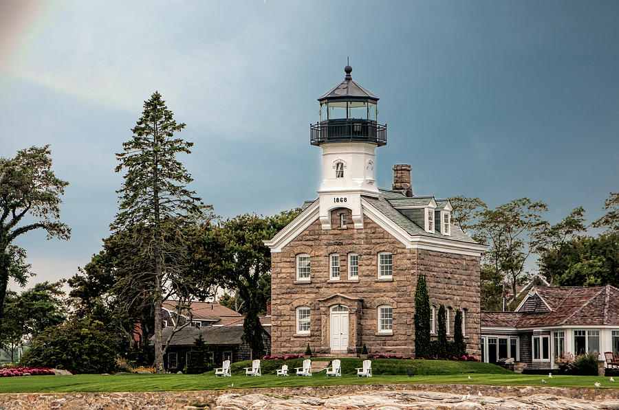 Lighthouse Photograph - Morgan Point Lighthouse by Phyllis Taylor