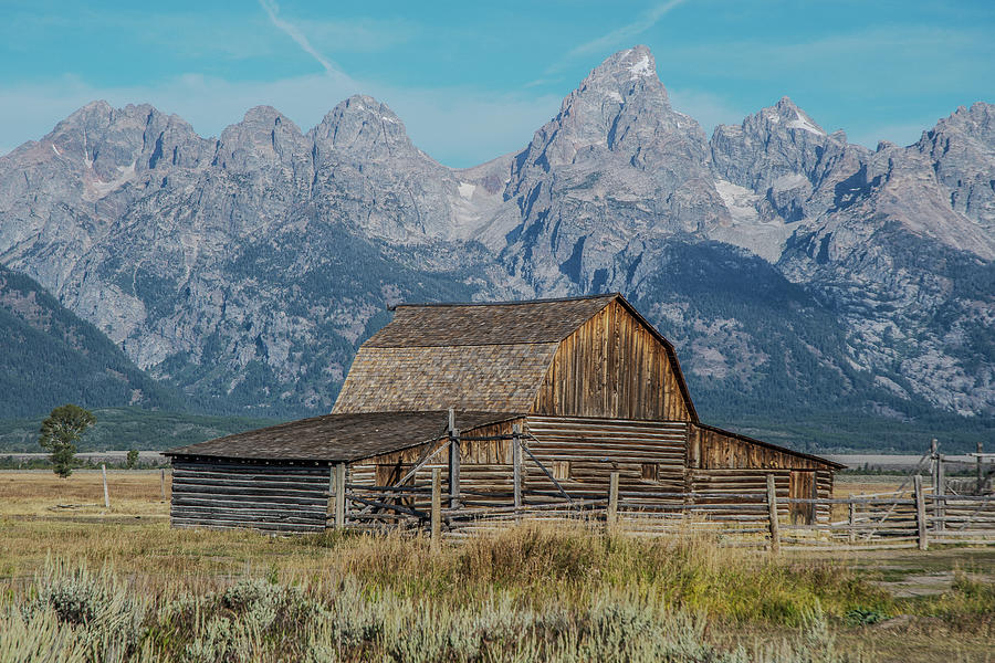 Mormon Row Barn Framed by the Grand Tetons by Matthew Irvin Mormon Row Barn Framed by the Grand Tetons by Matthew Irvin