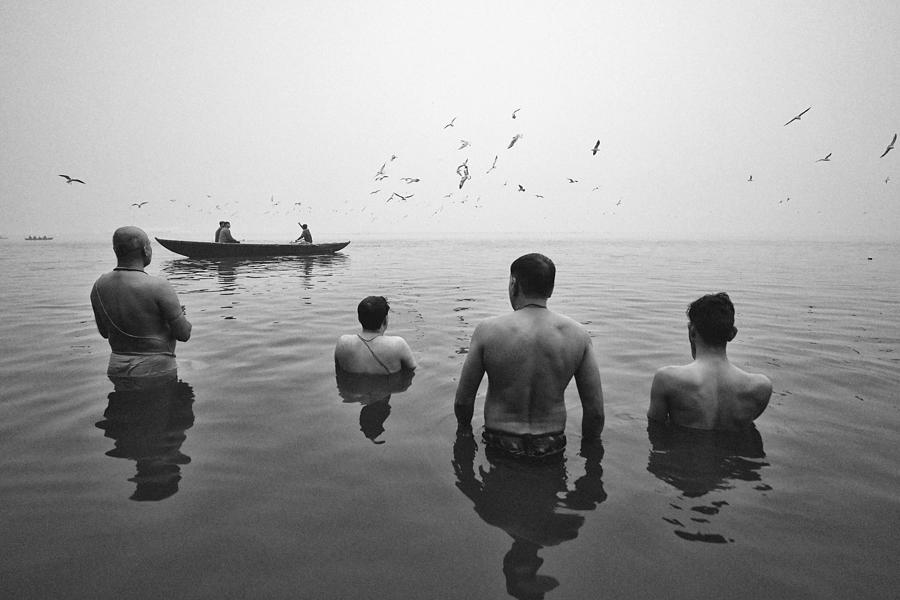 Morning At Varanasi Photograph by Avishek Das