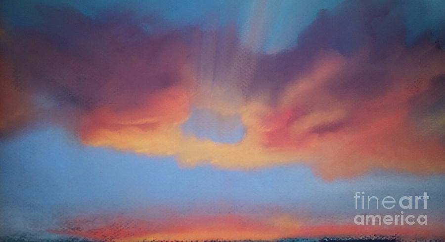 Morning Clouds Painting by Cynthia Vaught