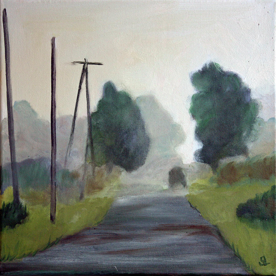 Morning Commute Painting by Sarah Lynch