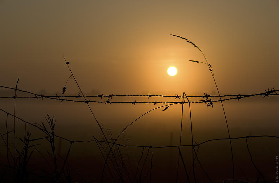 Sunset Photograph - Morning Glow by Wim Schuurmans