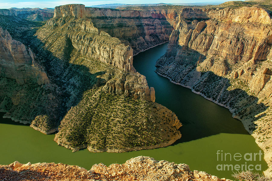 Morning in Bighorn Canyon Photograph by Sandra Bronstein