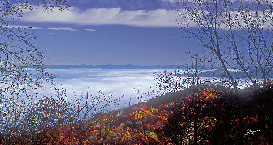 Morning in the Blue Ridge Mountains Photograph by Phil Jensen