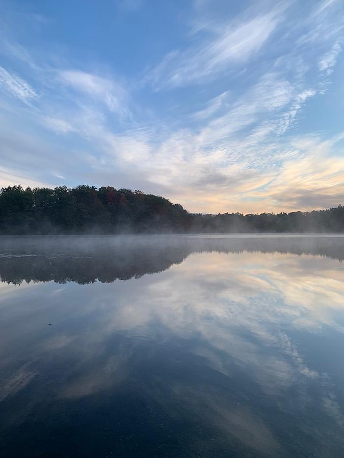 Still Life Photograph - Morning Lake by Peiyonghu@yahoo.ca