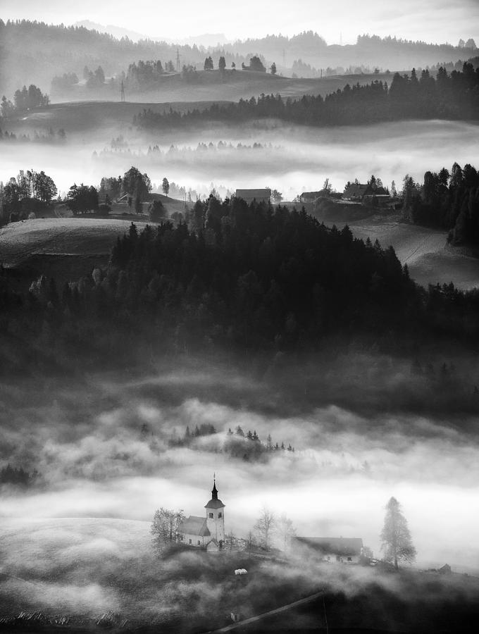 Morning Layers Photograph by Ales Krivec