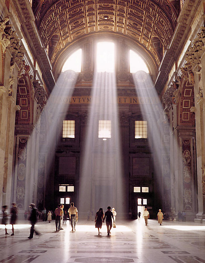 Morning Light At The Basilica Photograph by Jeffrey PERKINS