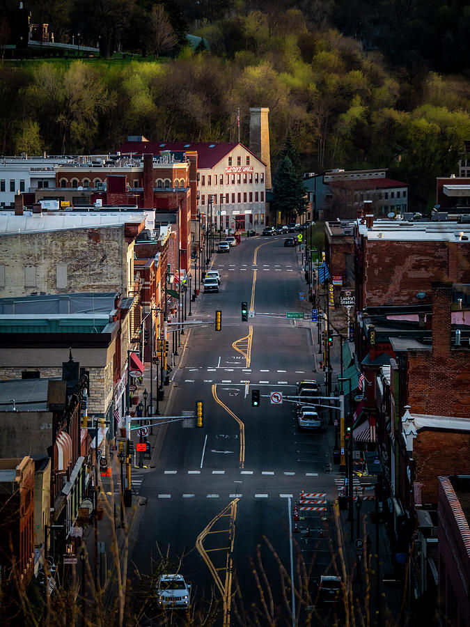 Morning Light on Main Street Photograph by Ron Brenner - Fine Art America