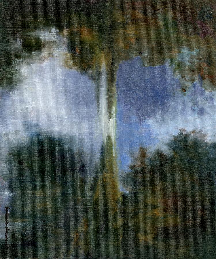 Landscape Painting - Morning Mist by Barbara Chenault