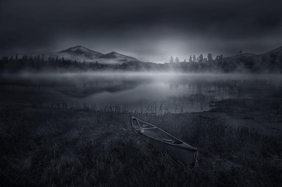 Mountain Photograph - Morning Mist by Guoji
