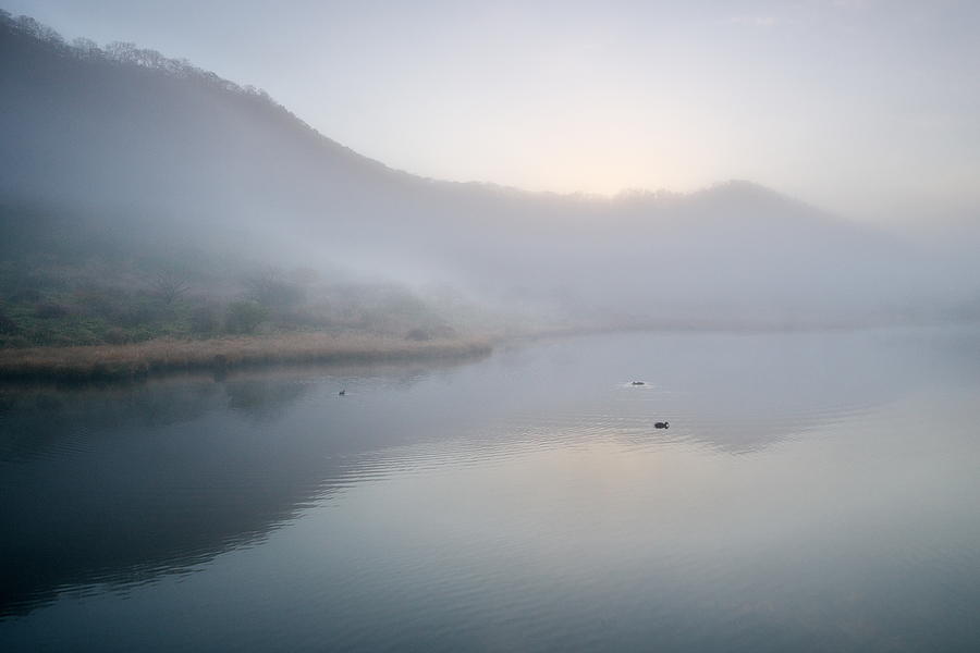 Morning Mist Of Kakumanbuchi Photograph by Hiroshi Nishihara