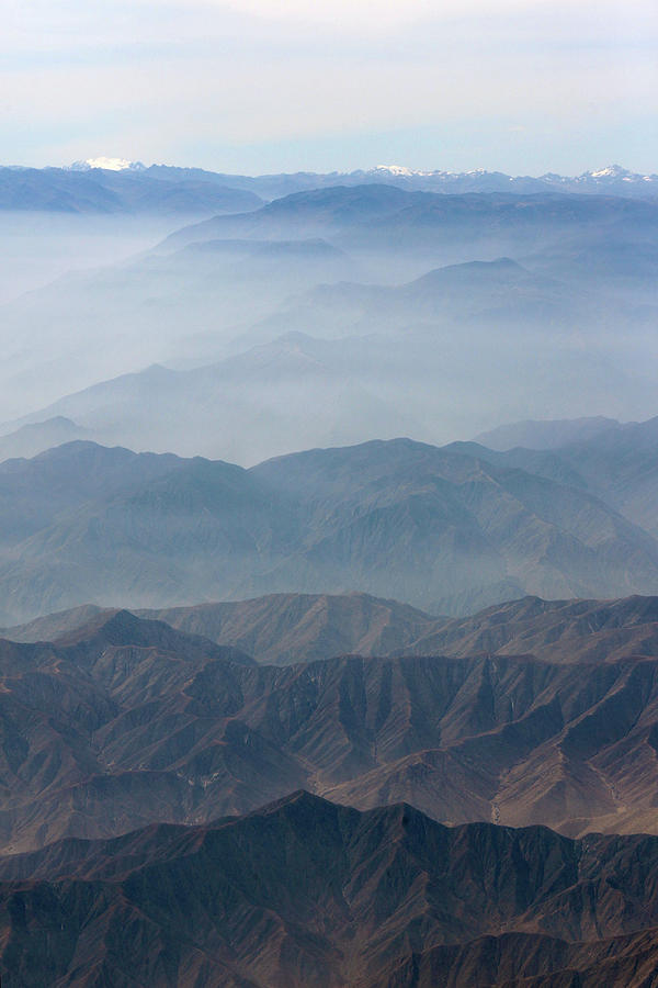 Morning Mist Over Andes Mountains Photograph by Terraxplorer