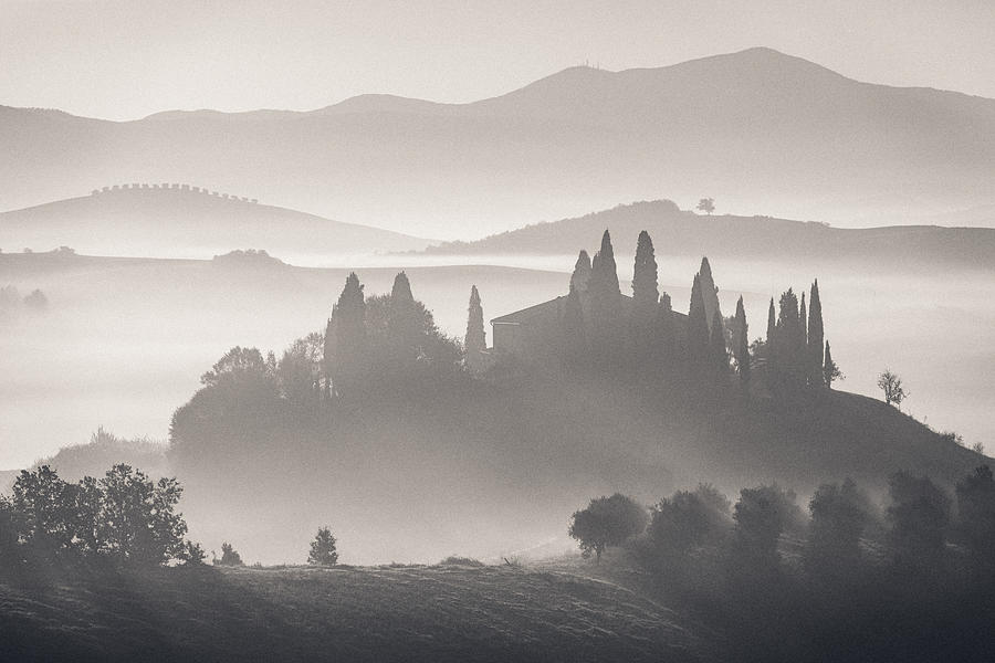 Morning Mist Photograph by Rostovskiy Anton