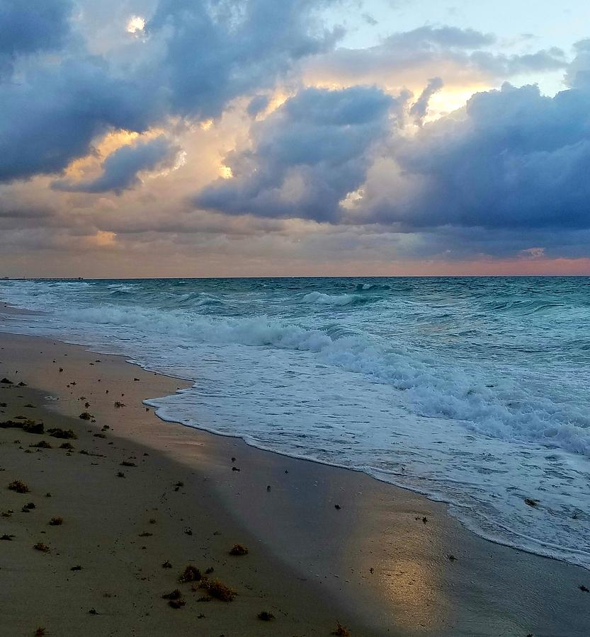 Morning Ocean Art Photograph by Kelly Cullen - Fine Art America