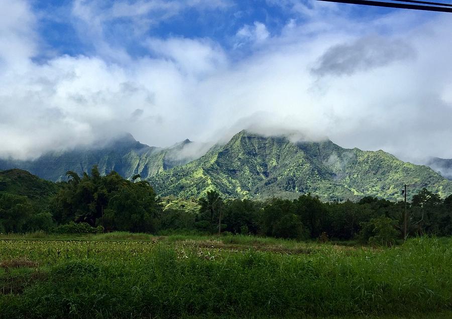 Mountain Photograph - Morning on Kauai by Virginia St Claire